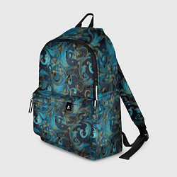 Рюкзак Blue Abstract Узоры, цвет: 3D-принт