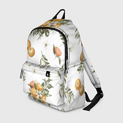 Рюкзак Цветы и Мандарин, цвет: 3D-принт