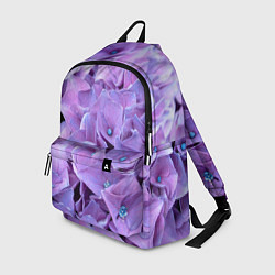 Рюкзак Фиолетово-сиреневые цветы, цвет: 3D-принт