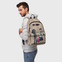 Рюкзак Spy x Family Семья шпиона, цвет: 3D-принт — фото 2