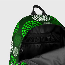 Рюкзак ТЕКСТУРНЫЕ МОЛЕКУЛЫ, цвет: 3D-принт — фото 2