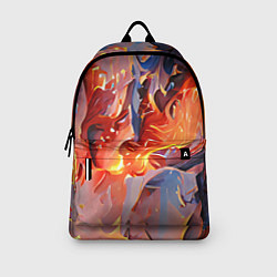 Рюкзак Lava & flame, цвет: 3D-принт — фото 2