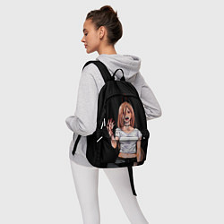 Рюкзак ПАУЭР ИЗ ЧЕЛОВЕК БЕНЗОПИЛА CHAINSAW MAN, цвет: 3D-принт — фото 2