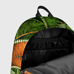 Рюкзак Растительный абстрактный фрактальный паттерн Veget, цвет: 3D-принт — фото 2
