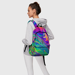 Рюкзак Абстракция кислота, цвет: 3D-принт — фото 2