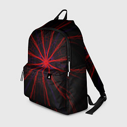 Рюкзак Красный эфир 3D - абстракция, цвет: 3D-принт