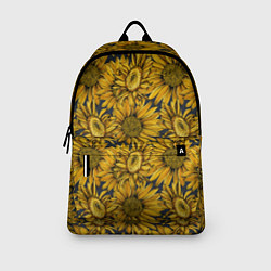 Рюкзак Цветы Подсолнечники, цвет: 3D-принт — фото 2