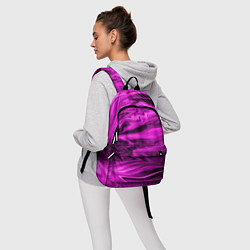 Рюкзак Розово-пурпурный закат, цвет: 3D-принт — фото 2
