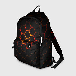 Рюкзак Раскалённые соты - текстура, цвет: 3D-принт