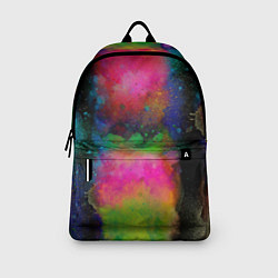 Рюкзак Разноцветные брызги кляксы, цвет: 3D-принт — фото 2