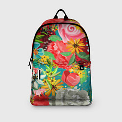 Рюкзак Multicolour of flowers, цвет: 3D-принт — фото 2