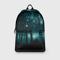 Рюкзак Тёмный лес на закате, цвет: 3D-принт — фото 2