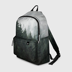 Рюкзак Туманный хвойный лес, цвет: 3D-принт