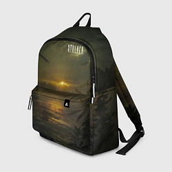 Рюкзак STALKER Закат В Зоне Отчуждения, цвет: 3D-принт
