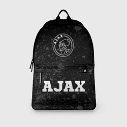 Рюкзак Ajax sport на темном фоне: символ, надпись, цвет: 3D-принт — фото 2
