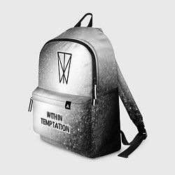 Рюкзак Within Temptation glitch на светлом фоне: символ с, цвет: 3D-принт