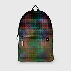 Рюкзак Неоновый сетчатый узор, цвет: 3D-принт — фото 2