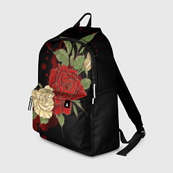Рюкзак Прекрасные розы, цвет: 3D-принт