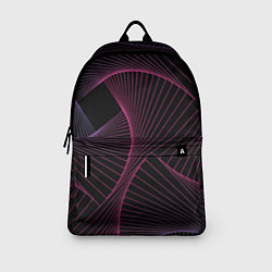 Рюкзак Неоновые волны градиент, цвет: 3D-принт — фото 2