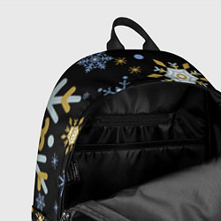 Рюкзак Новый год ёлочные шары, цвет: 3D-принт — фото 2