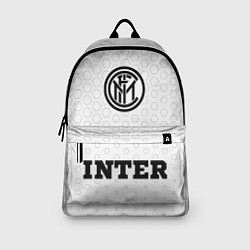 Рюкзак Inter sport на светлом фоне: символ, надпись, цвет: 3D-принт — фото 2