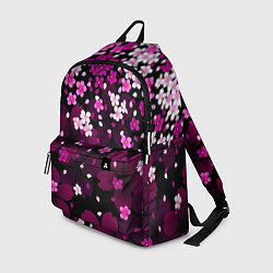 Рюкзак Маленькие розовые цветочки, цвет: 3D-принт
