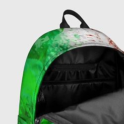 Рюкзак Флаг Италии - кляксы, цвет: 3D-принт — фото 2