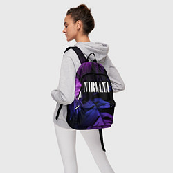 Рюкзак Nirvana neon monstera, цвет: 3D-принт — фото 2