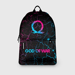 Рюкзак God of War - neon gradient: символ, надпись, цвет: 3D-принт — фото 2