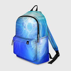 Рюкзак Голубой пульсар, цвет: 3D-принт
