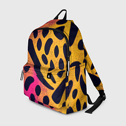 Рюкзак Яркие пятнистые узоры, цвет: 3D-принт