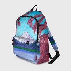 Рюкзак Цветение сакуры Фудзияма, цвет: 3D-принт