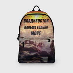 Рюкзак Владивосток - дальше только море, цвет: 3D-принт — фото 2