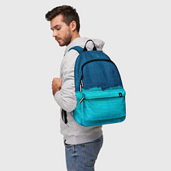 Рюкзак Цветной бетон, цвет: 3D-принт — фото 2