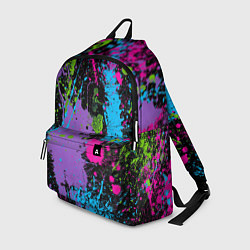 Рюкзак Для граффити - абстрактные брызги, цвет: 3D-принт