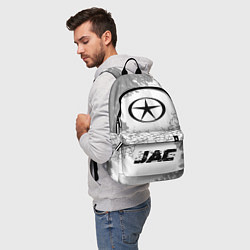Рюкзак JAC speed шины на светлом: символ, надпись, цвет: 3D-принт — фото 2