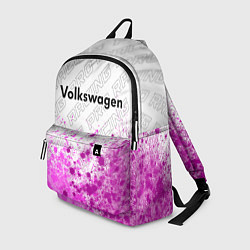 Рюкзак Volkswagen pro racing: символ сверху, цвет: 3D-принт