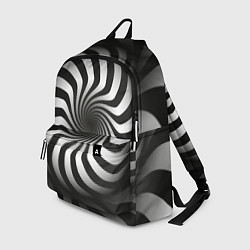 Рюкзак Объёмная спираль - оптическая иллюзия, цвет: 3D-принт