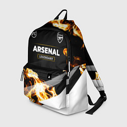 Рюкзак Arsenal legendary sport fire, цвет: 3D-принт