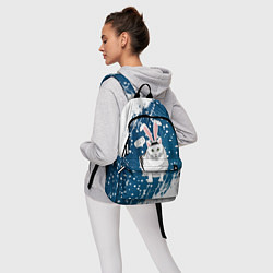 Рюкзак Новогодний кот Бендер - 2023, цвет: 3D-принт — фото 2