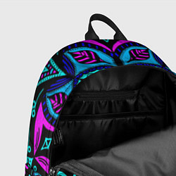 Рюкзак Яркая цветная мандала, цвет: 3D-принт — фото 2