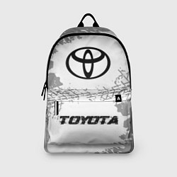 Рюкзак Toyota speed шины на светлом: символ, надпись, цвет: 3D-принт — фото 2