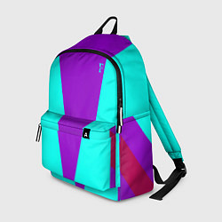 Рюкзак FIRM ярко-бирюзовая, цвет: 3D-принт