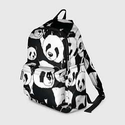 Рюкзак С пандами паттерн, цвет: 3D-принт