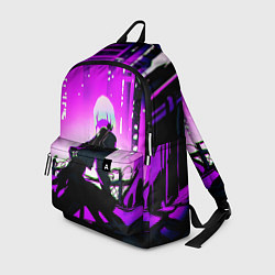 Рюкзак Люси нетраннер - фиолетовый, цвет: 3D-принт