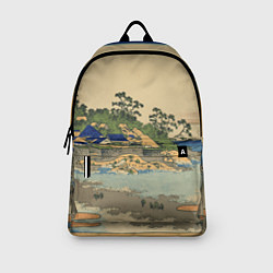 Рюкзак Японская гравюра с деревней, цвет: 3D-принт — фото 2