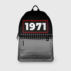 Рюкзак 1971 - в красной рамке на темном, цвет: 3D-принт — фото 2