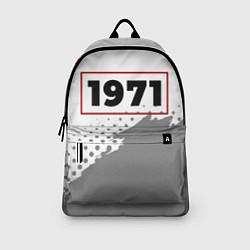 Рюкзак 1971 - в красной рамке на светлом, цвет: 3D-принт — фото 2