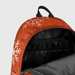 Рюкзак Orange snow, цвет: 3D-принт — фото 2
