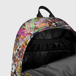 Рюкзак Очень пёстрый арт, цвет: 3D-принт — фото 2
